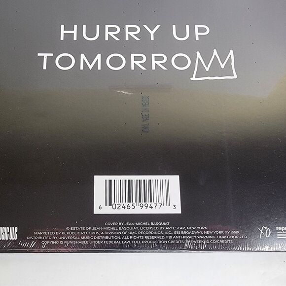 The Weeknd x Basquiat 'Hurry Up Tomorrow' Collector's Edition Vinyl LP - NEW - Picture 3 of 3